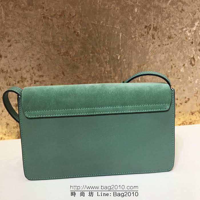 Chloe克洛伊 海外原單 Faye bag 牛皮拼麂皮 單肩斜挎包  ypk1157